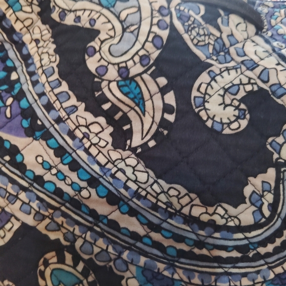 Vera Bradley Signature Tote Bag Cotton Floral - Picture 5 of 16